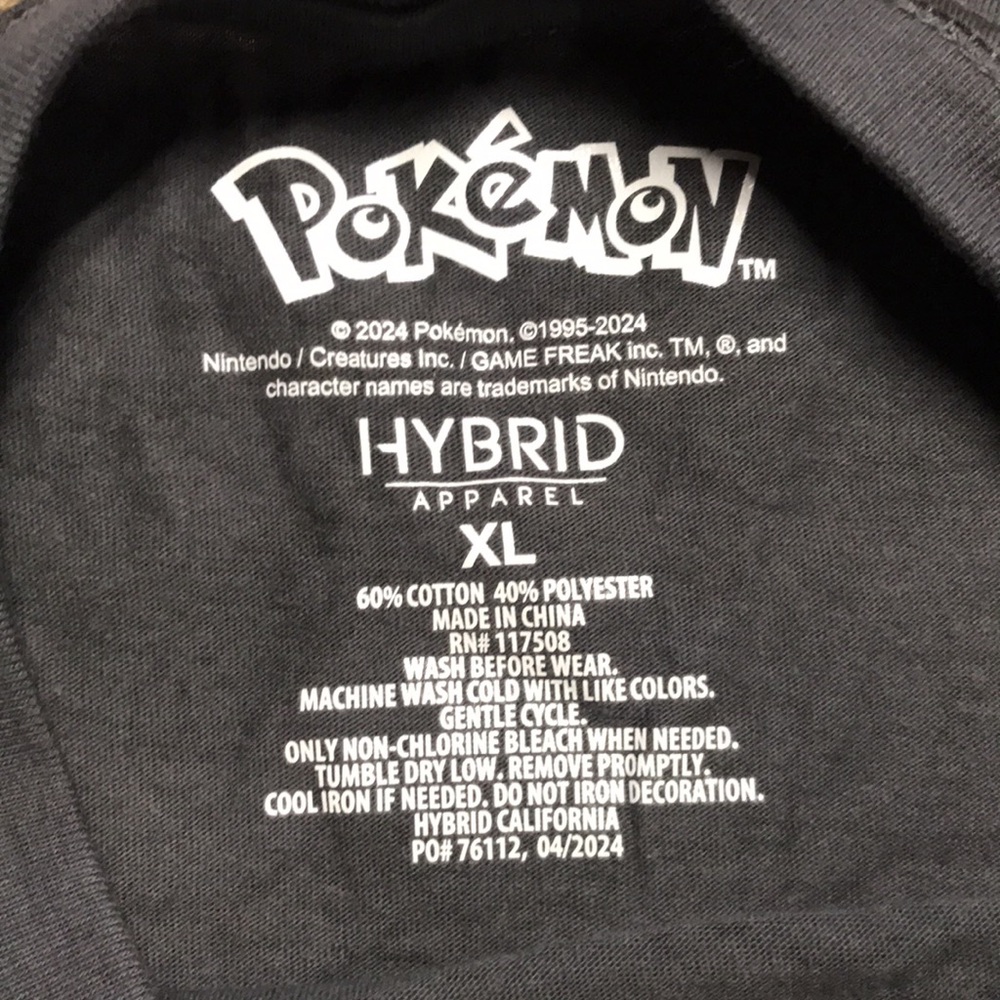 Pokémon 🐠 Halloween Tee Kids Size Youth XL (14) | NWT - Picture 3 of 3